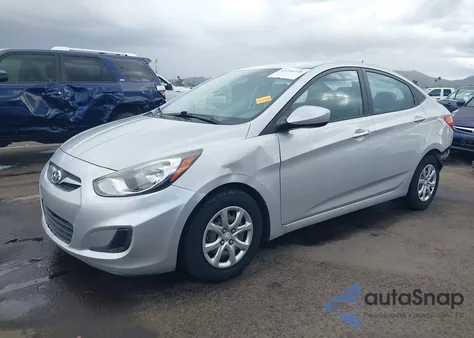 2014 Hyundai Accent Gls z USA, uszkodzony, nr VIN KMHCT4AE2EU620172